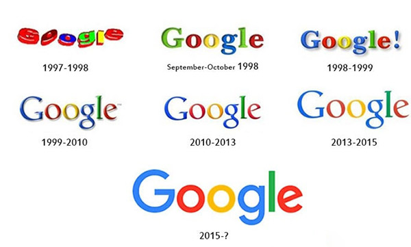 بازسازی لوگو گوگل